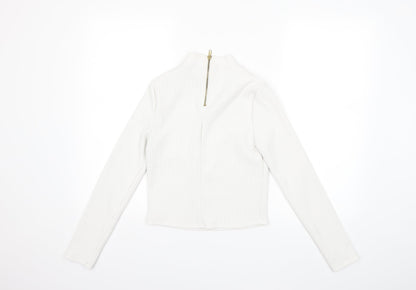 FOREVER 21 Womens White   Basic T-Shirt Size M