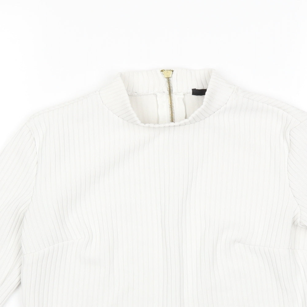 FOREVER 21 Womens White   Basic T-Shirt Size M