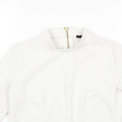 FOREVER 21 Womens White   Basic T-Shirt Size M