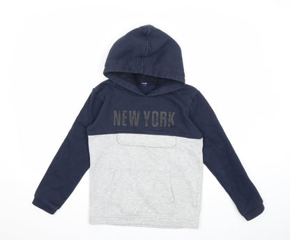 Kiabi Boys Blue   Pullover Hoodie Size 12 Years
