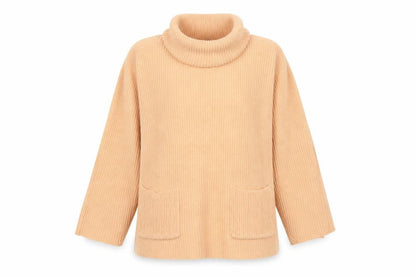 Compliments Womens Orange  Knit Pullover Jumper Size 12