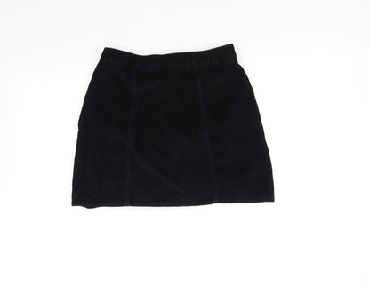 deniem & co Womens Black   A-Line Skirt Size 6