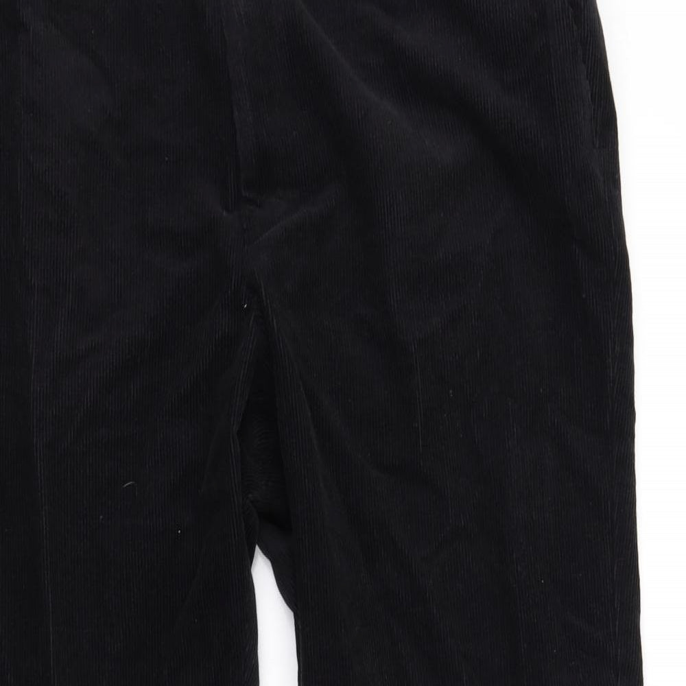 Womens UK Size 42 in Marks and Spencer Regular Fit  Black Trousers