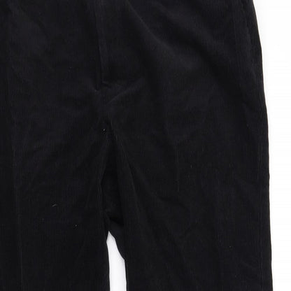 Womens UK Size 42 in Marks and Spencer Regular Fit  Black Trousers