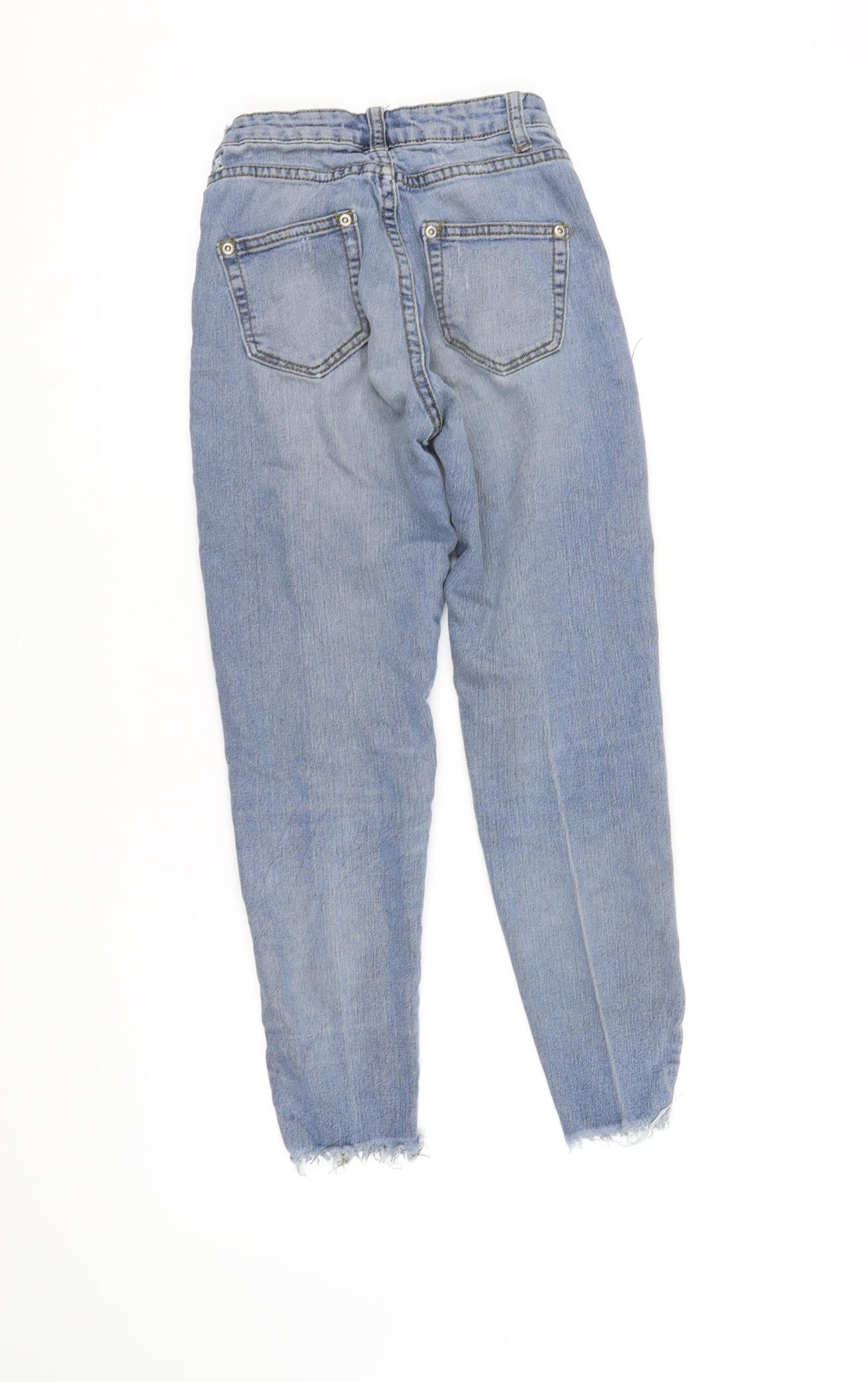 pretty little thing Girls Black Ikat  Skinny Jeans Size 4 Years
