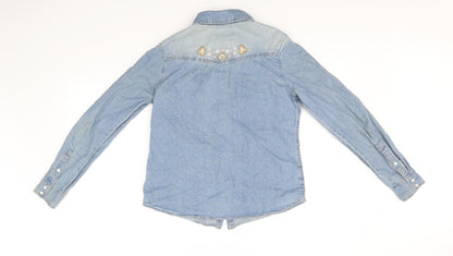 NewLook Womens Blue   Jacket Coatigan Size 8