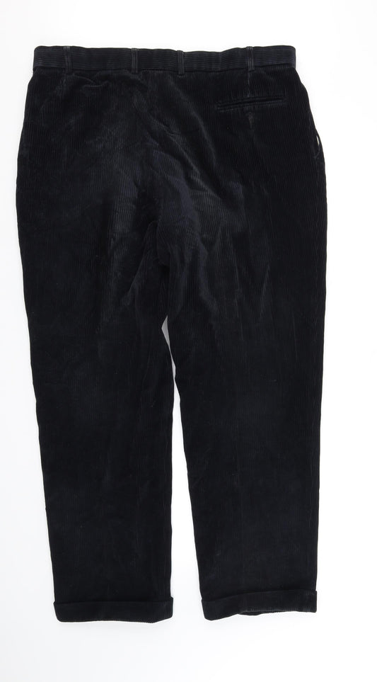 M&S Collection Womens Black   Trousers  Size 34 in L31 in