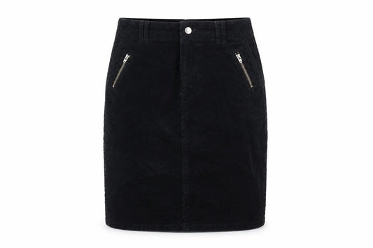 Tu Womens Black   A-Line Skirt