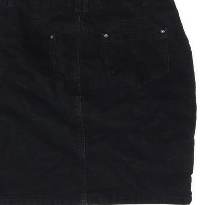 TU Womens Black   A-Line Skirt