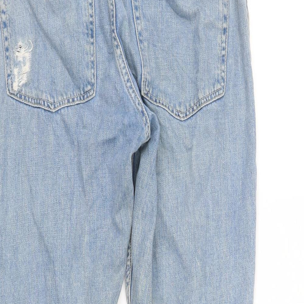 Topahop Womens Blue   Straight Jeans Size 26 in L32 in