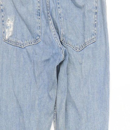 Topahop Womens Blue   Straight Jeans Size 26 in L32 in