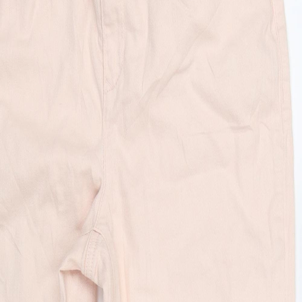 Chicos Womens Pink   Straight Jeans Size 10 L27 in