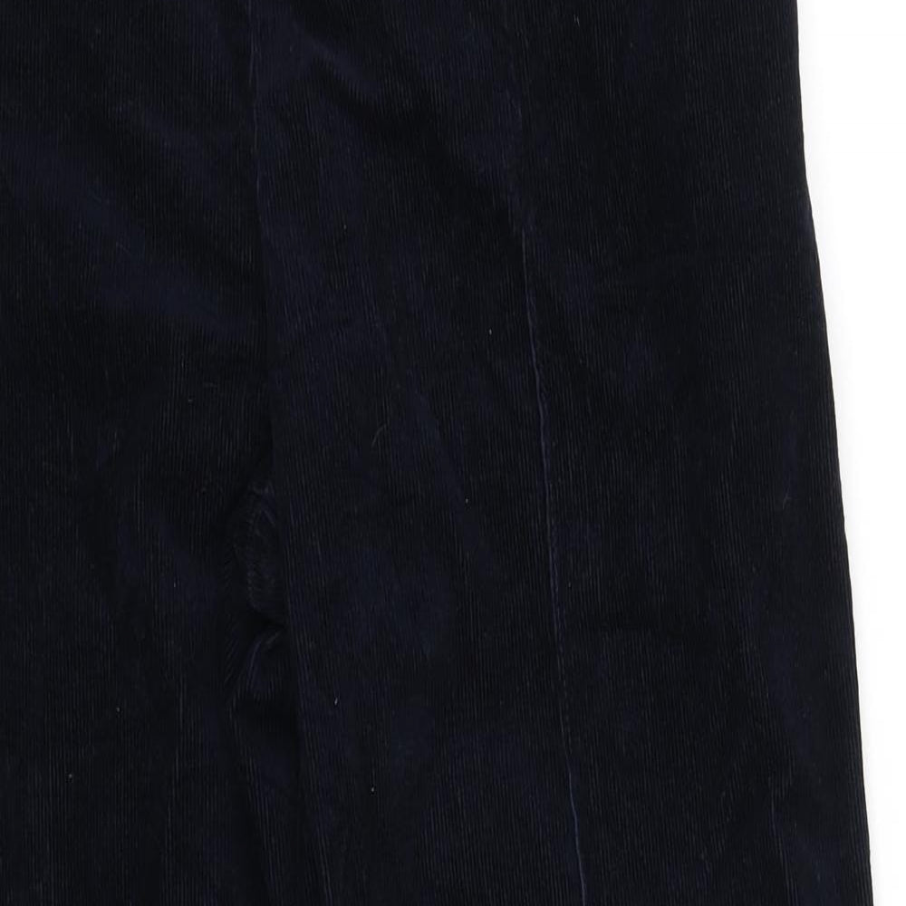 Womens UK Size 12 M&S Collection Regular Fit  Blue Trousers