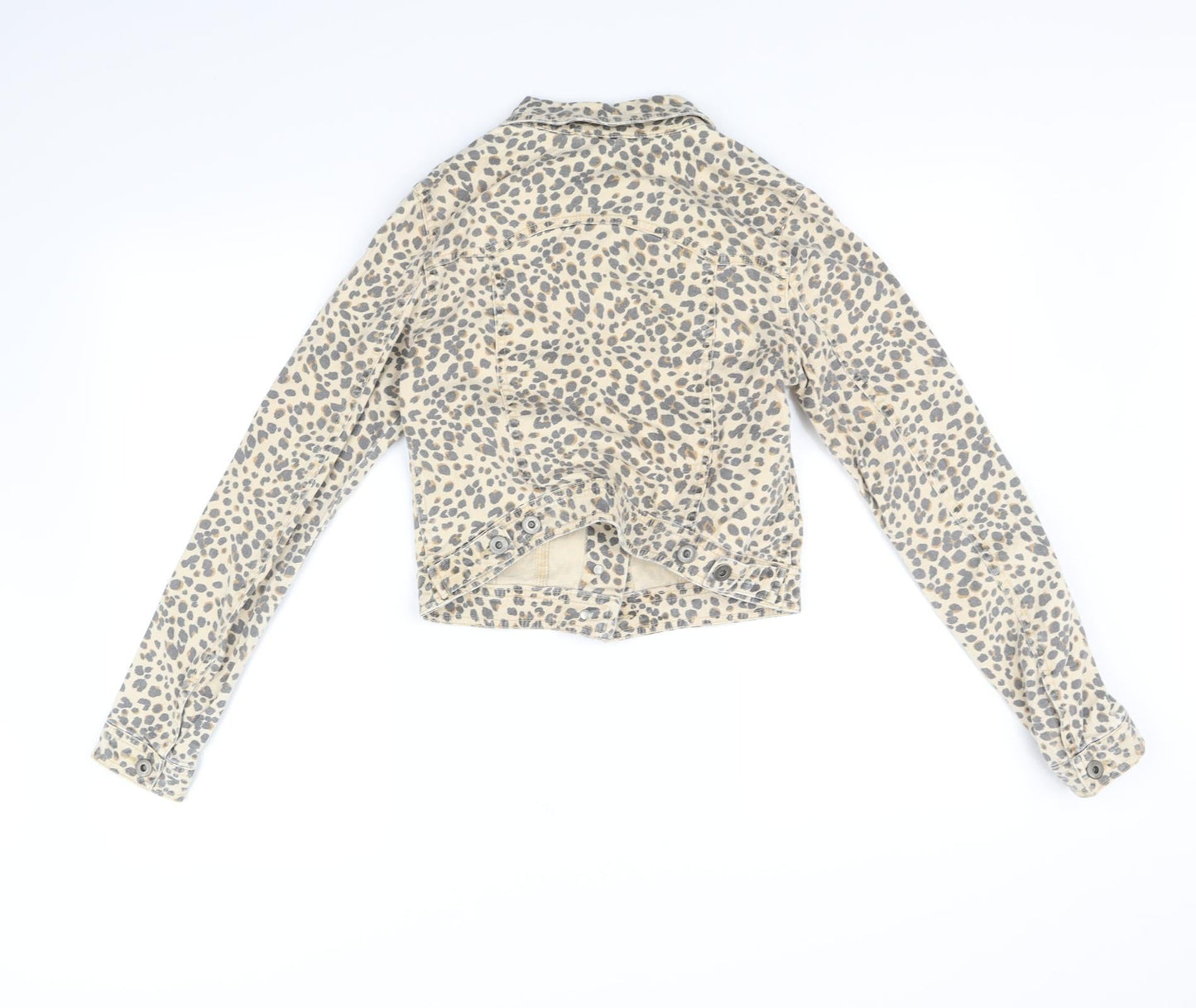 Divided Womens Yellow   Jacket  Size 4