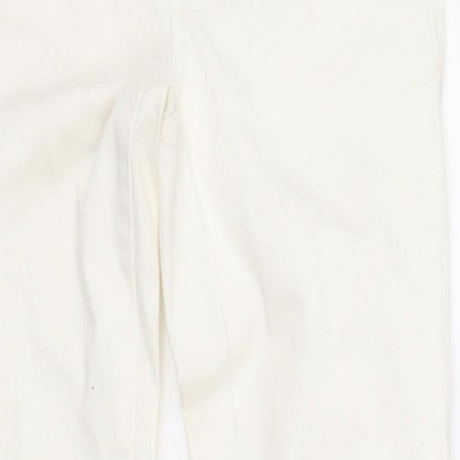 Promod Womens White   Straight Jeans Size 8 L28 in