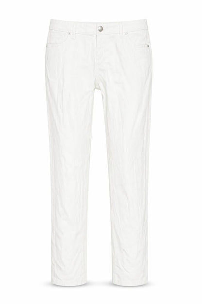 Denim & Co. Womens White   Straight Jeans Size 14 L28 in