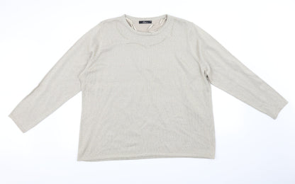 BLM Womens Gold   Pullover Jumper Size XL