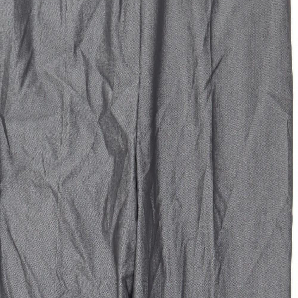 Basler Mens Grey   Trousers  Size 34 in L28 in