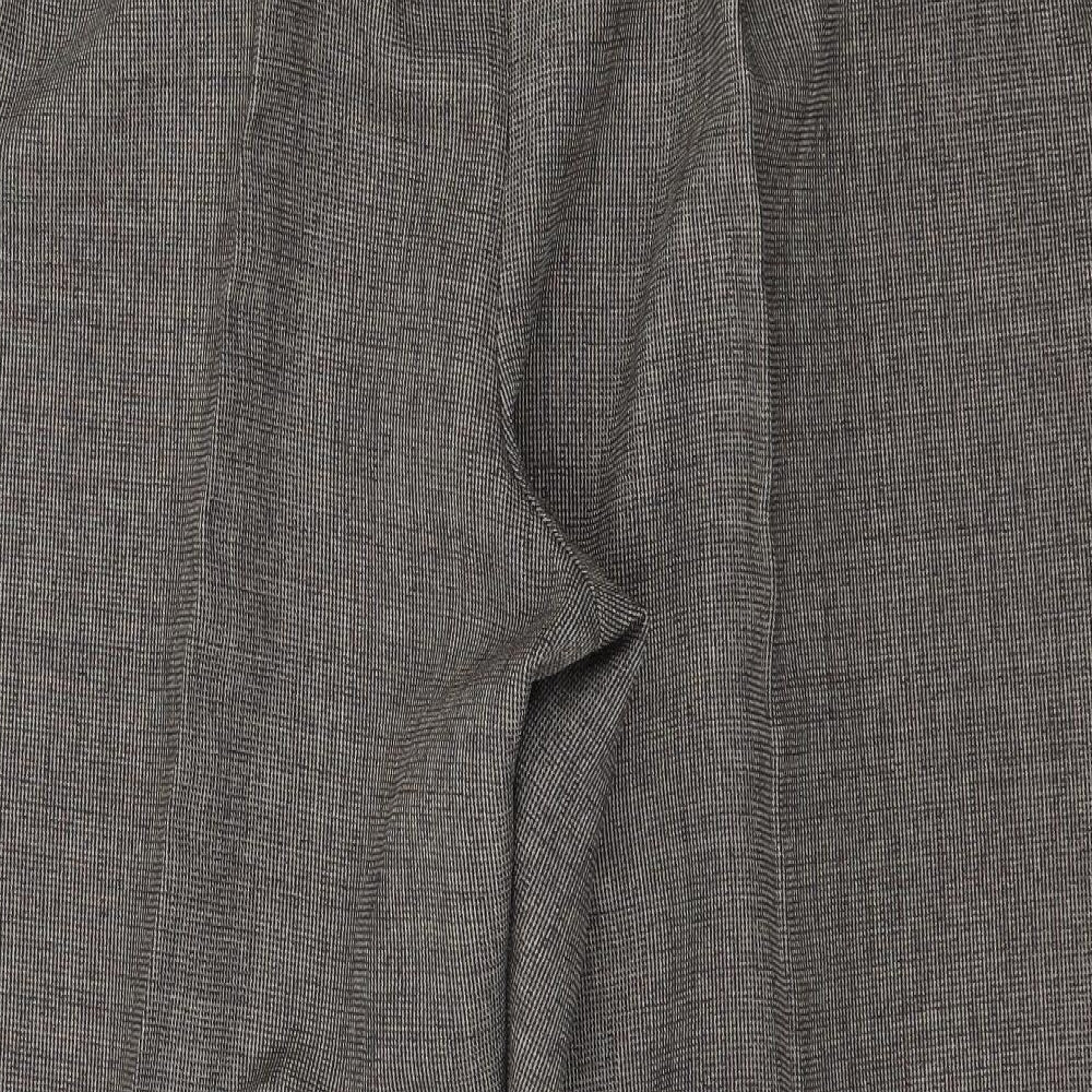 Womens UK Size 18 Classics Regular Fit  Brown Trousers