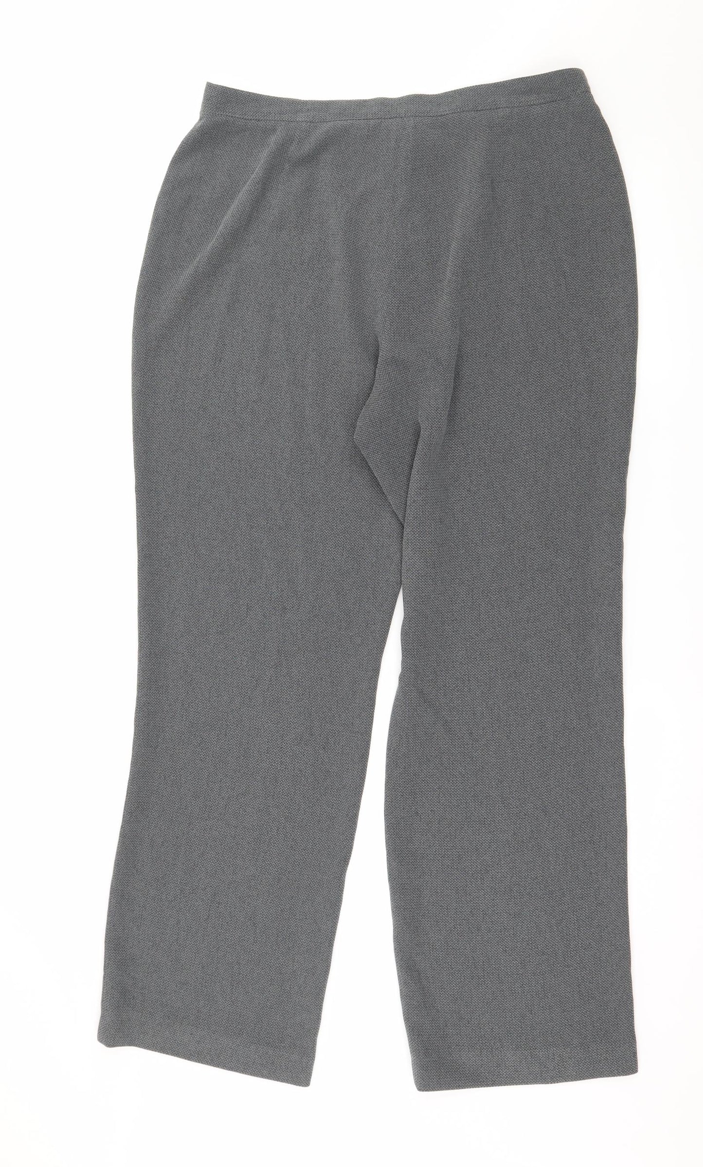 Womens UK Size 16 Principles Regular Fit  Grey Trousers