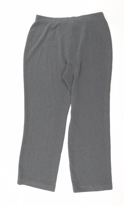 Womens UK Size 16 Principles Regular Fit  Grey Trousers