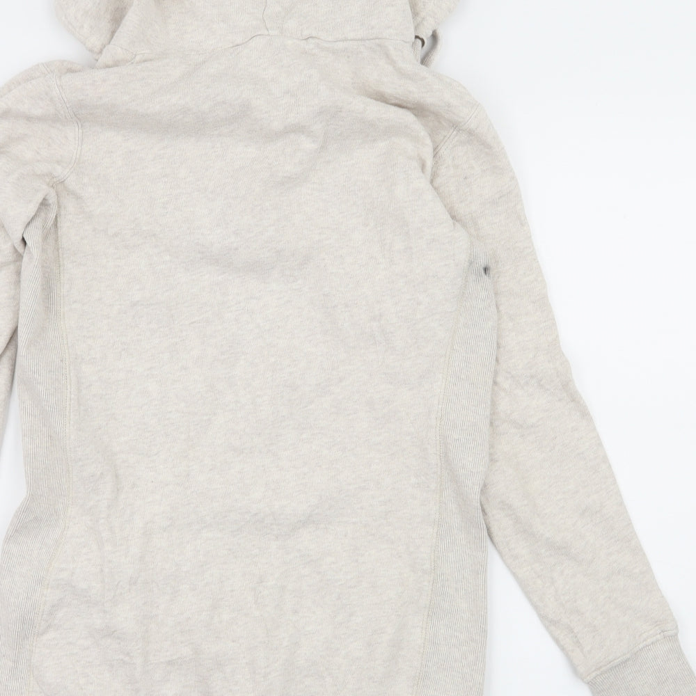 New Look Womens Ivory  Jersey Pullover Hoodie Size 8  - Alabama