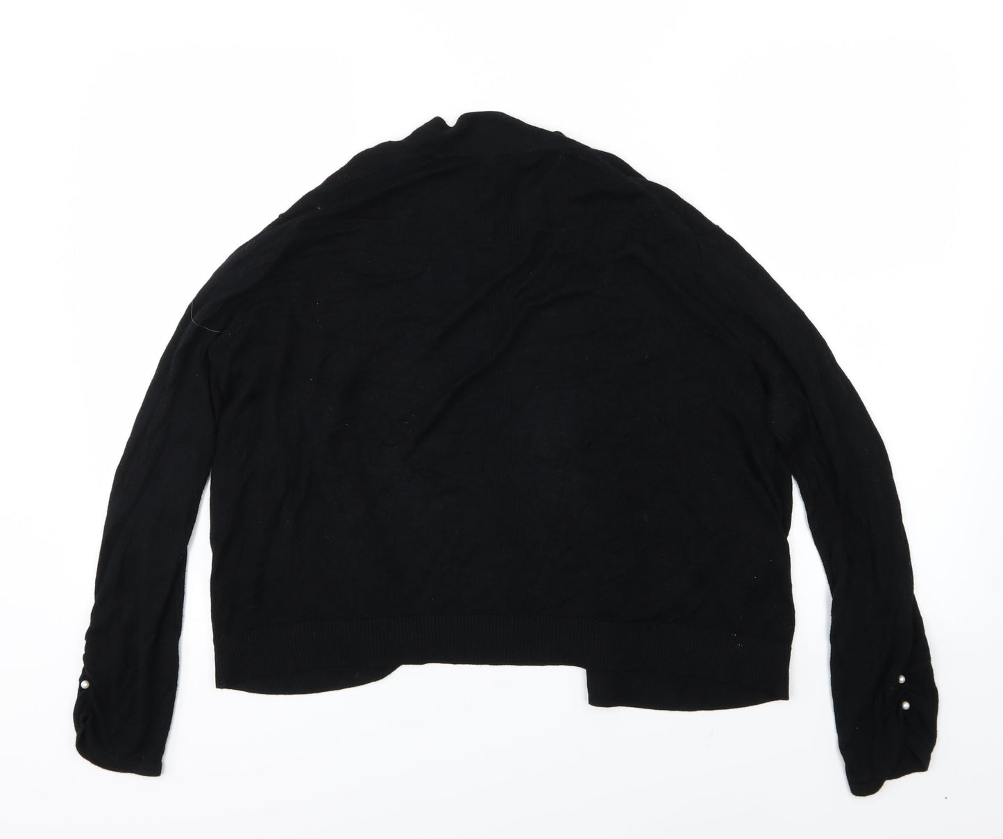 Zoe&Phoebe Womens Black  Knit Cardigan Jumper Size XL