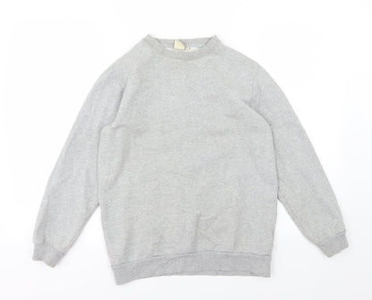 Mens UK Size XS Cotton Traders Grey Pullover Sweatshirt