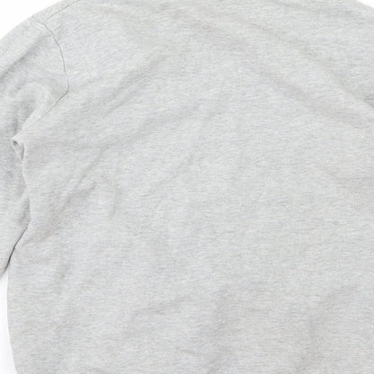 Mens UK Size XS Cotton Traders Grey Pullover Sweatshirt
