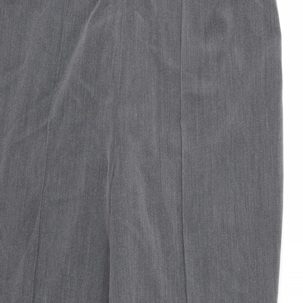 Womens UK Size 14 Vida Vi Regular Fit  Grey Trousers