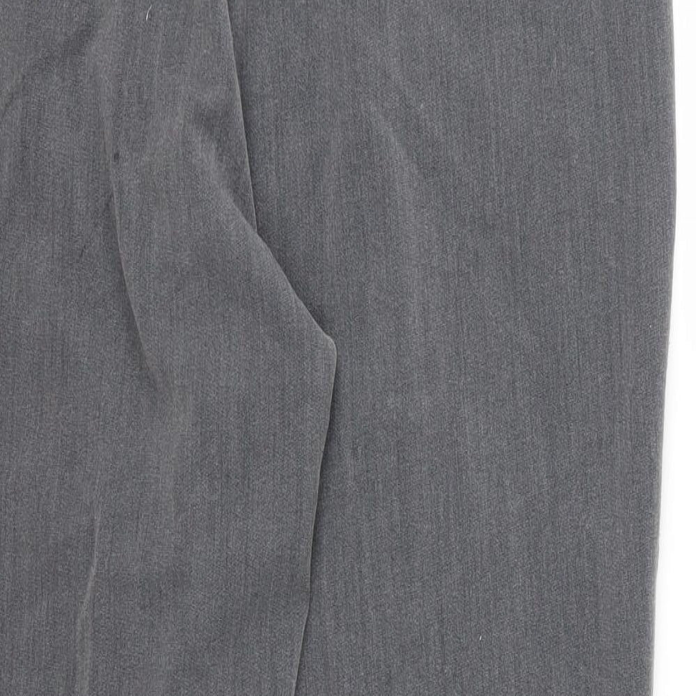 Womens UK Size 14 Vida Vi Regular Fit  Grey Trousers