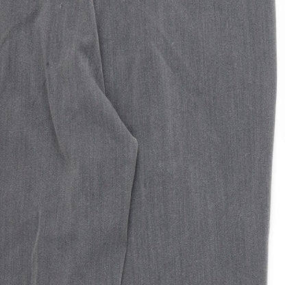 Womens UK Size 14 Vida Vi Regular Fit  Grey Trousers