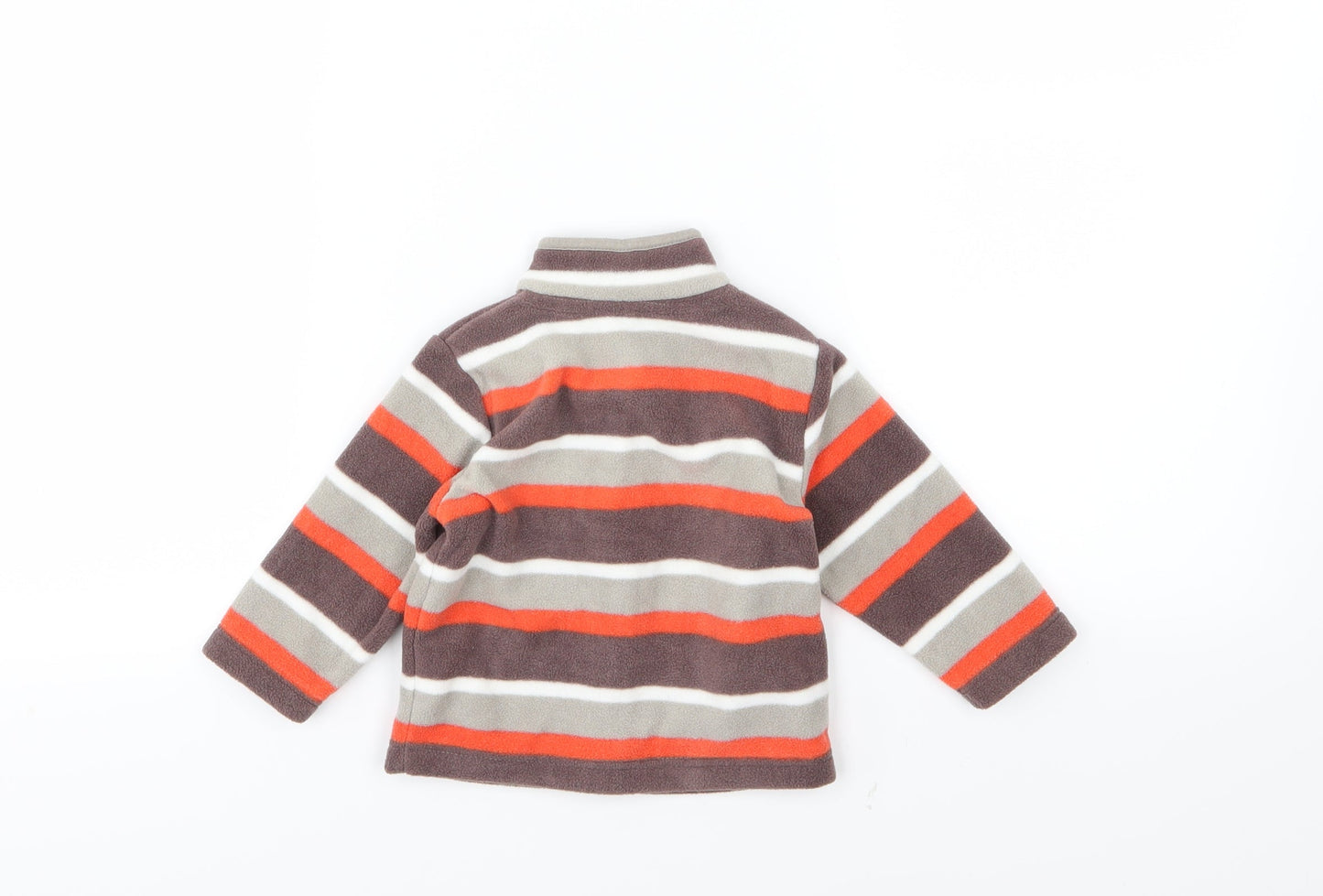 Mothercare Baby Multicoloured Striped Fleece Jacket  Size 3-6 Months