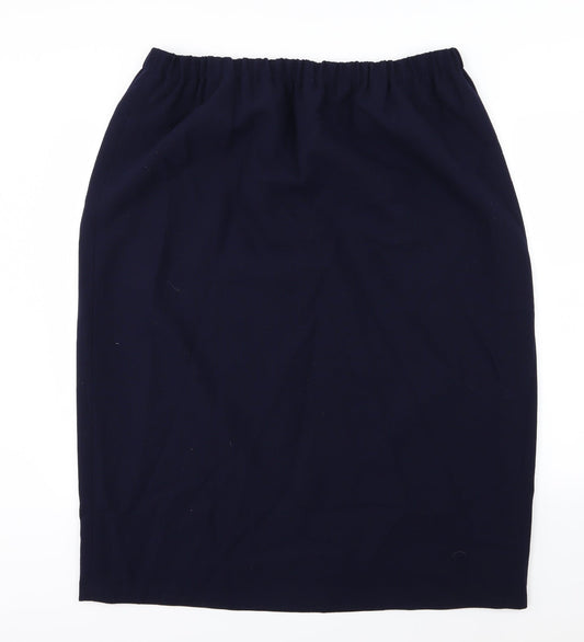 Womens UK Size 40 in Preworn Straight & Pencil Rayon Skirt