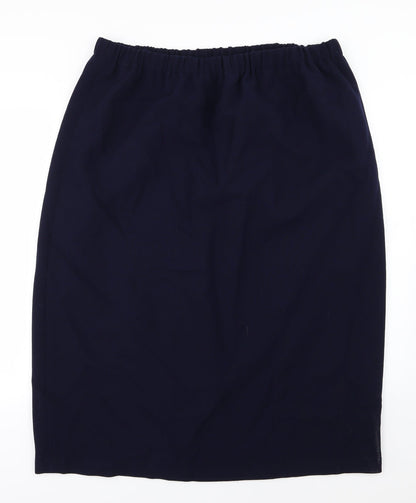 Womens UK Size 40 in Preworn Straight & Pencil Rayon Skirt