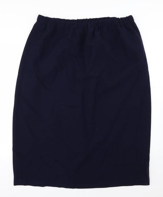 Womens UK Size 40 in Preworn Straight & Pencil Rayon Skirt