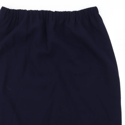 Womens UK Size 40 in Preworn Straight & Pencil Rayon Skirt