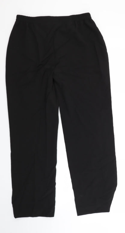 Womens UK Size 14 Artigiano Regular Fit  Brown Trousers