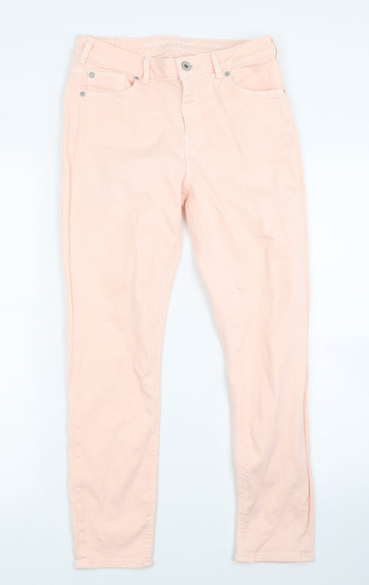Womens UK Size 29 in Jack Wills Regular Fit Skinny Pink Jeans