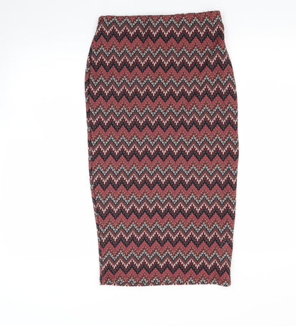 Dorothy Perkins Womens Multicoloured   Bandage Skirt Size 8