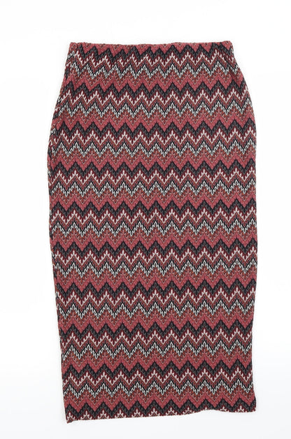 Dorothy Perkins Womens Multicoloured   Bandage Skirt Size 8