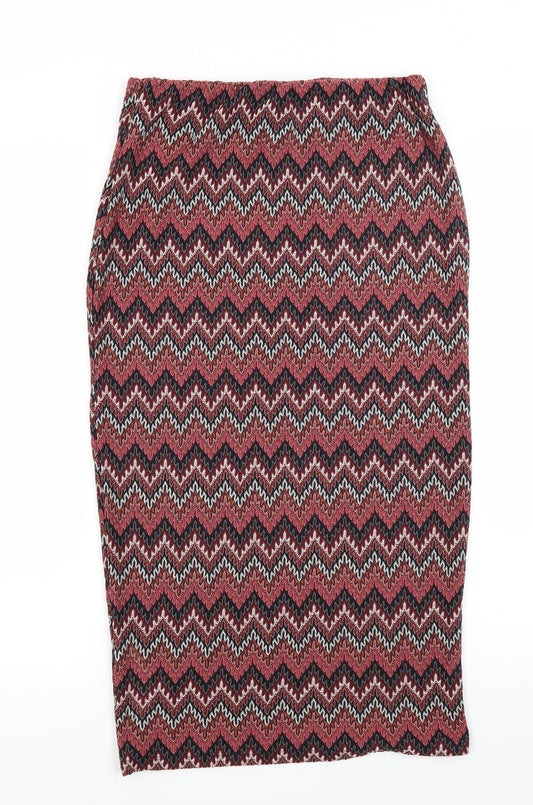 Dorothy Perkins Womens Multicoloured   Bandage Skirt Size 8