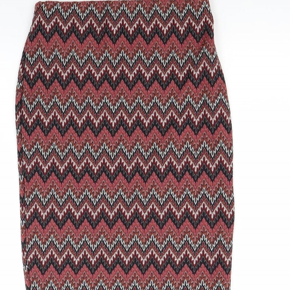 Dorothy Perkins Womens Multicoloured   Bandage Skirt Size 8