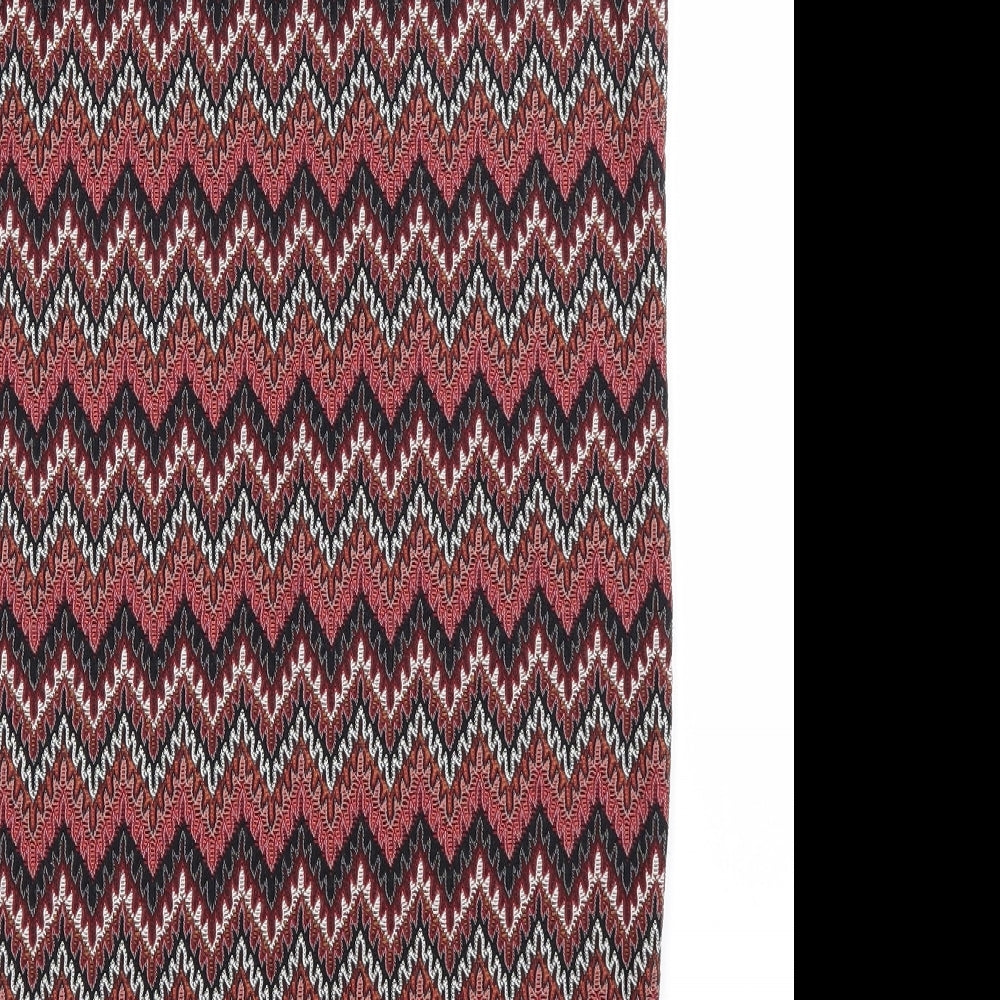 Dorothy Perkins Womens Multicoloured   Bandage Skirt Size 8