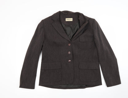 Womens UK Size 16 Ambience Brown Jacket