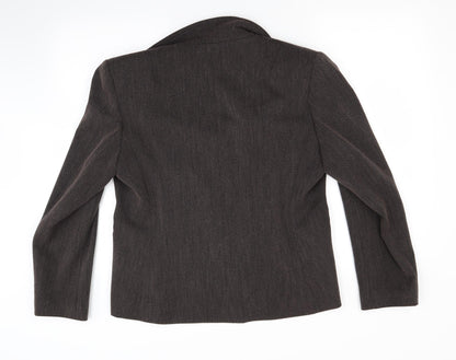 Womens UK Size 16 Ambience Brown Jacket