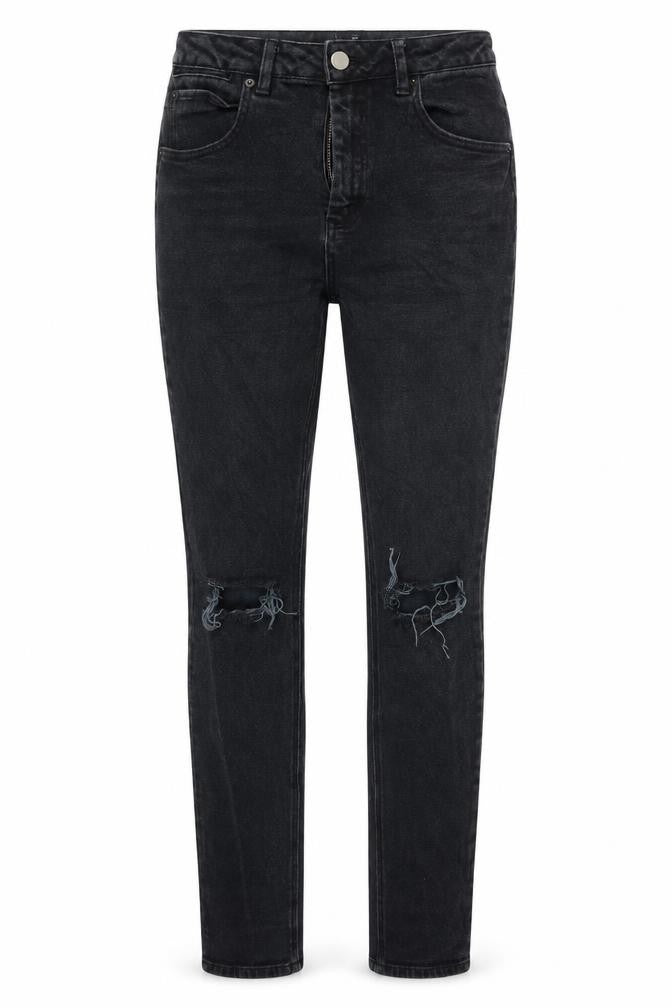Womens UK Size 26 ASOS Regular Fit Skinny Black Jeans