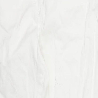 Womens UK Size 30 in Preworn Regular Fit Straight White Jeans