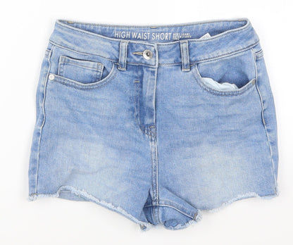 NEXT Womens Blue  Denim Hot Pants Shorts Size 6