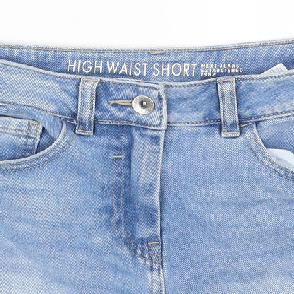 NEXT Womens Blue  Denim Hot Pants Shorts Size 6